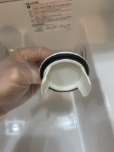 新しいパッキンを装着