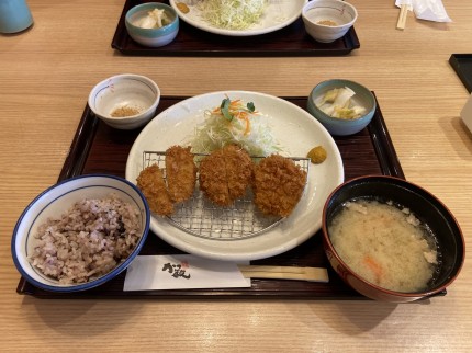 ひれかつ定食