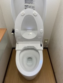 トイレクリーニング後