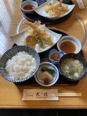 天ぷら定食