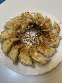 焼餃子の出来上がり