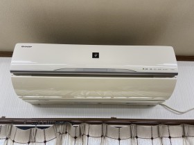 室内機クリーニング完了後