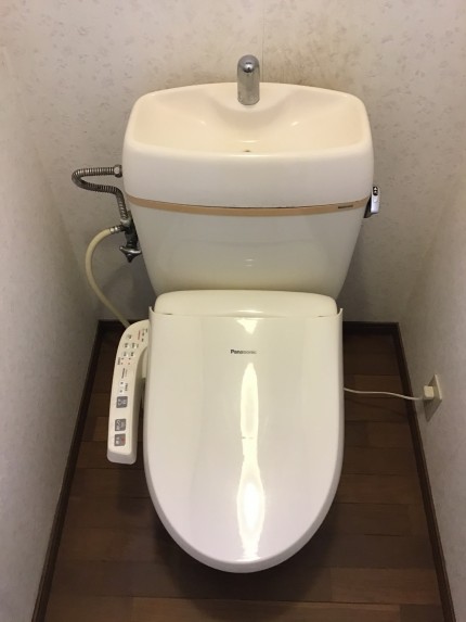 トイレクリーニング後