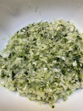 野菜のみじん切り