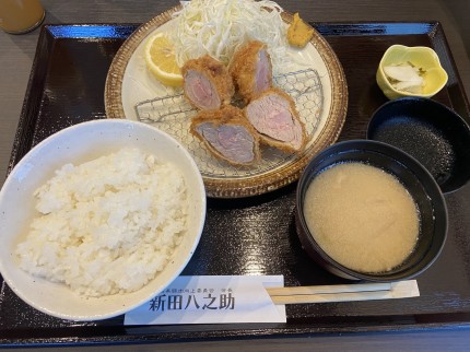 ひれかつ定食