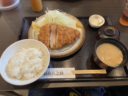 いも豚上ロース定食