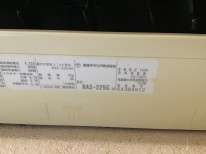 東芝エアコン06年製RAS-225G