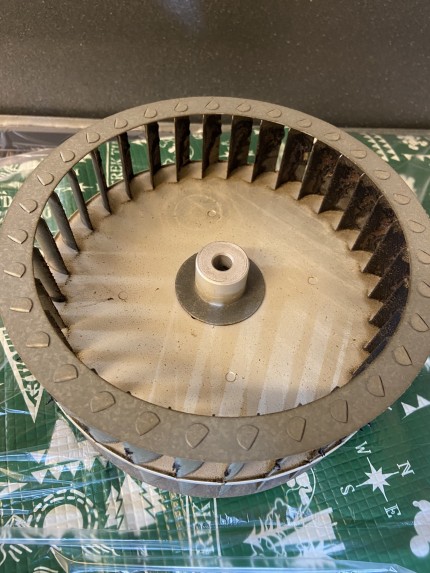 シロッコファン洗浄前